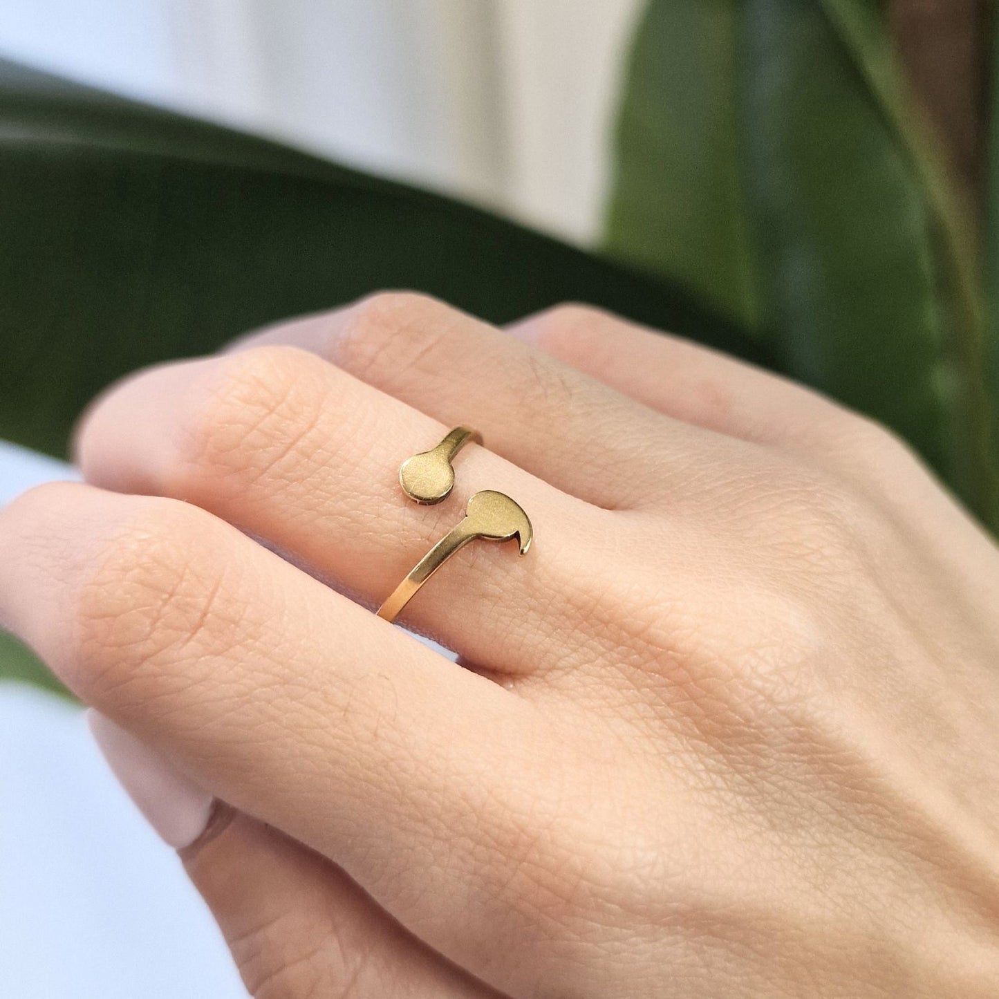 Anillo solidario punto y coma