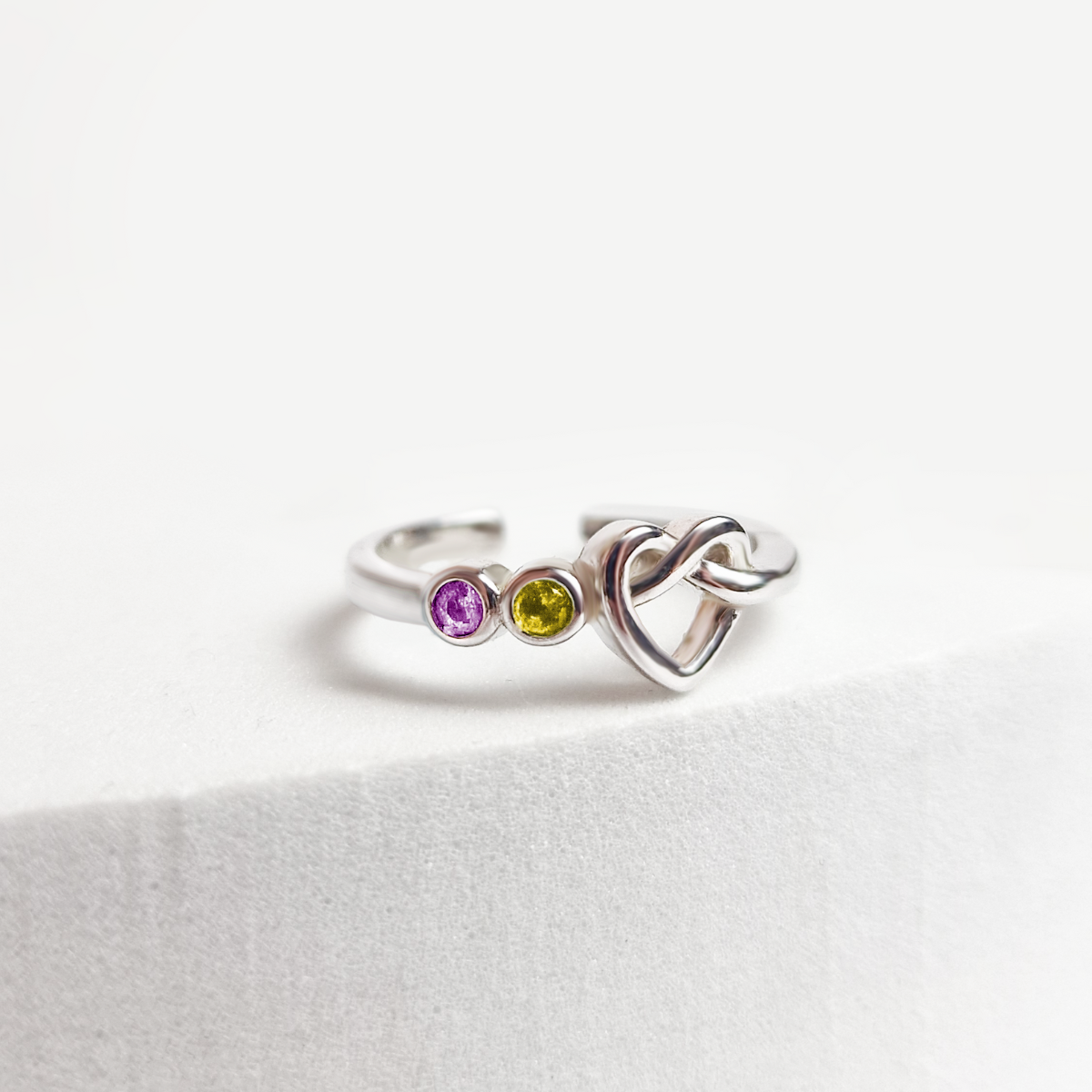 Anillo nudo personalizado