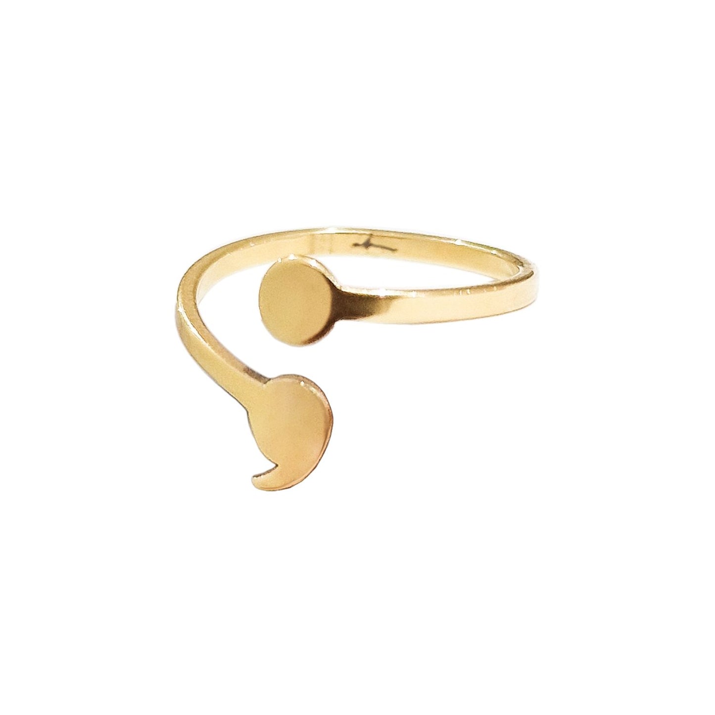 Anillo solidario punto y coma