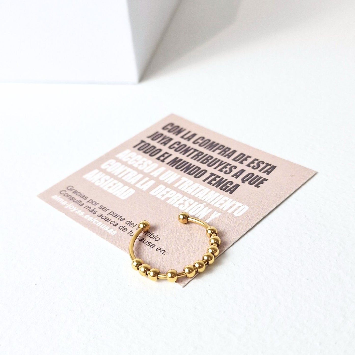 Anillo solidario Calm