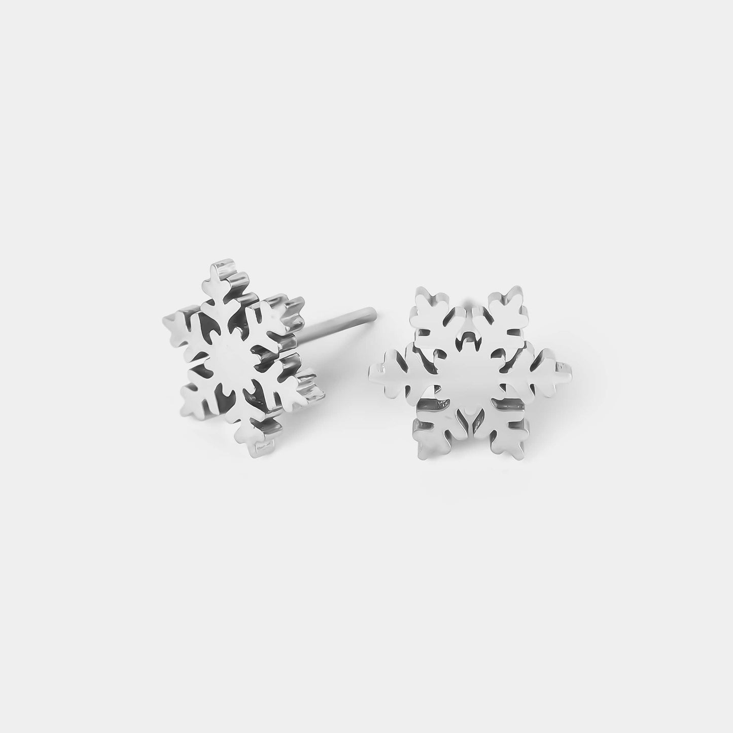 Pendientes copo de nieve