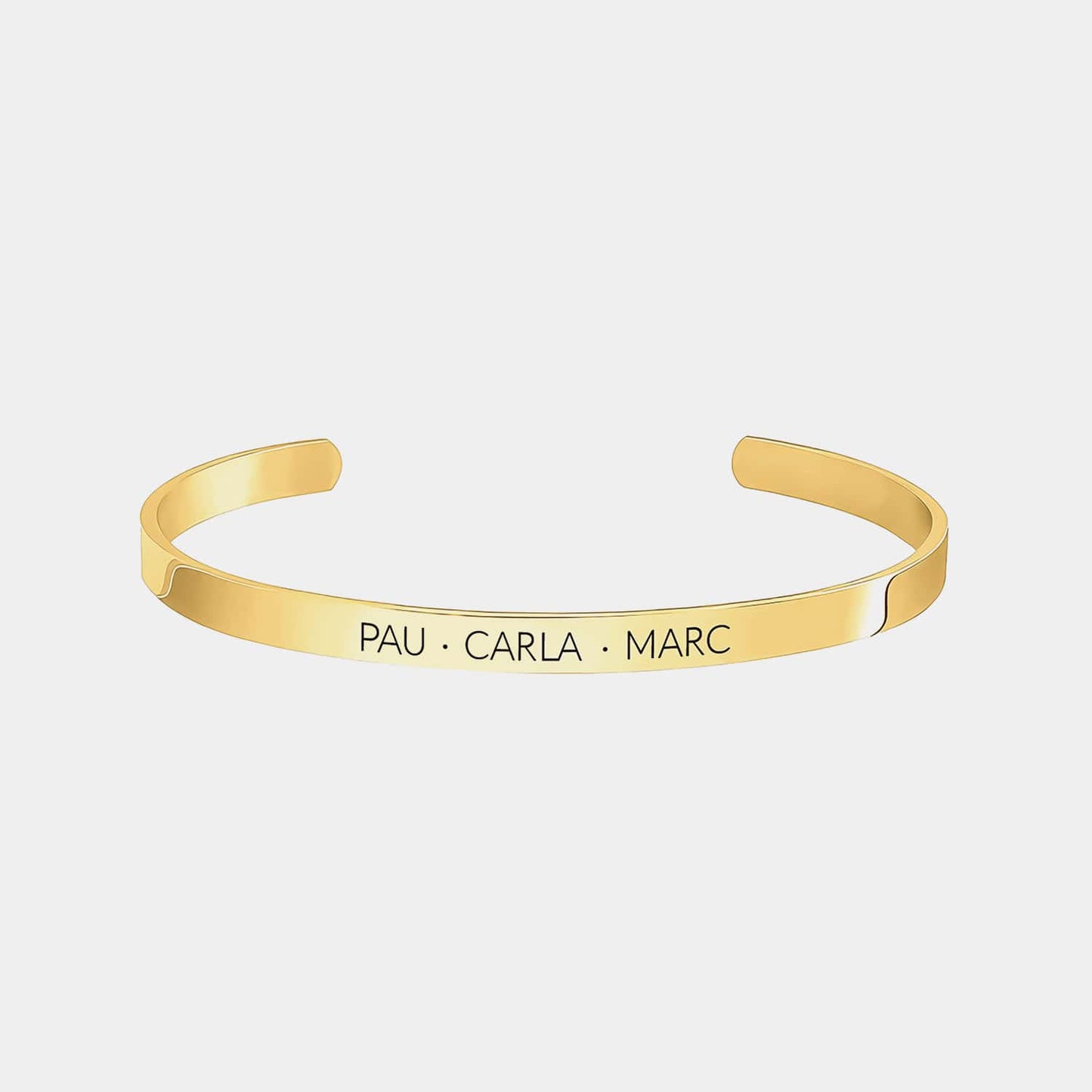 Pulsera rígida personalizada