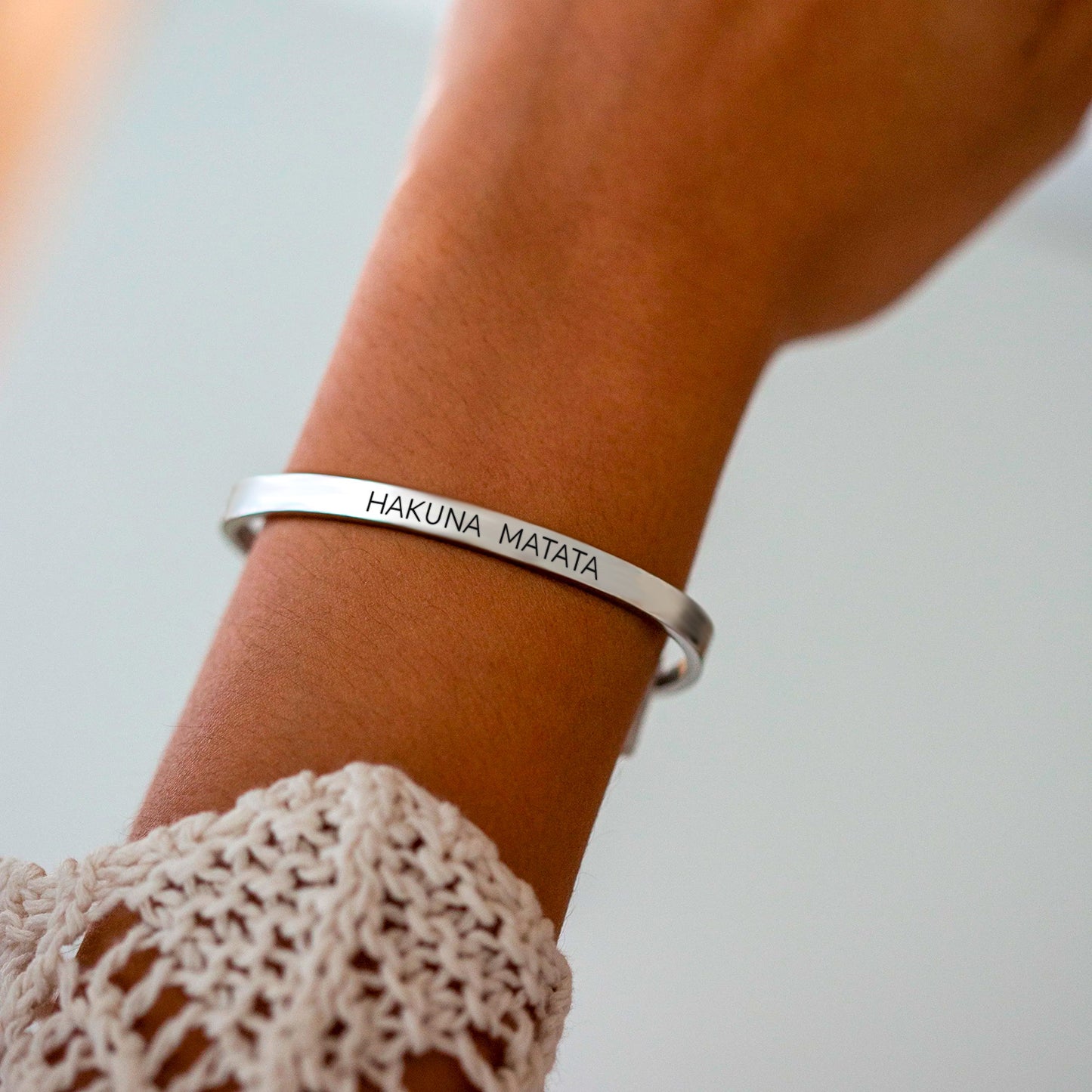 Pulsera rígida personalizada