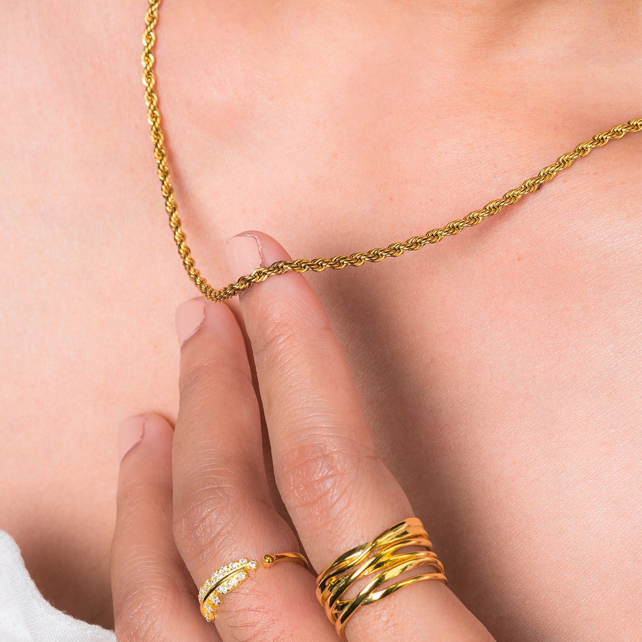 Cadena solidaria rope