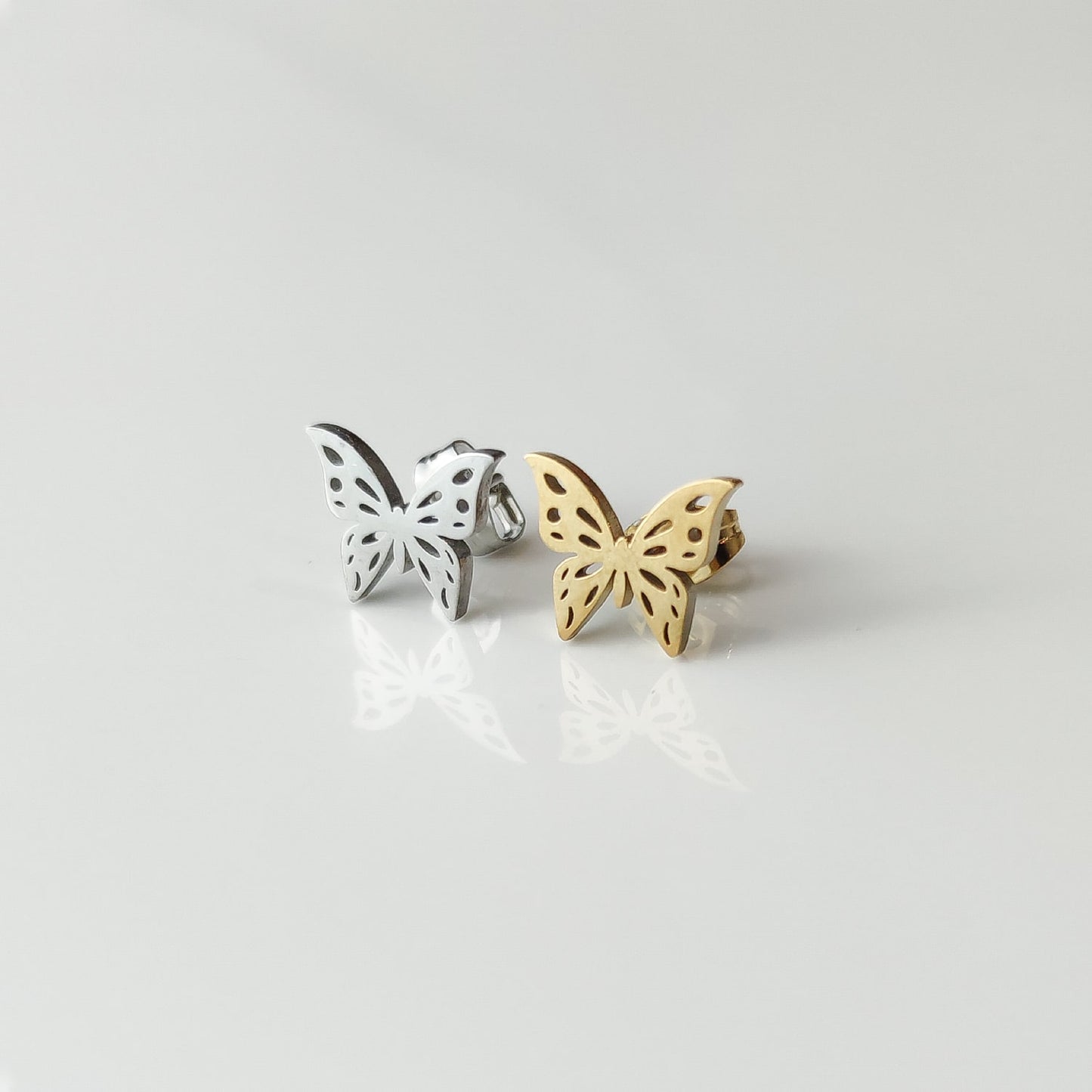 Pendientes solidarios mariposa