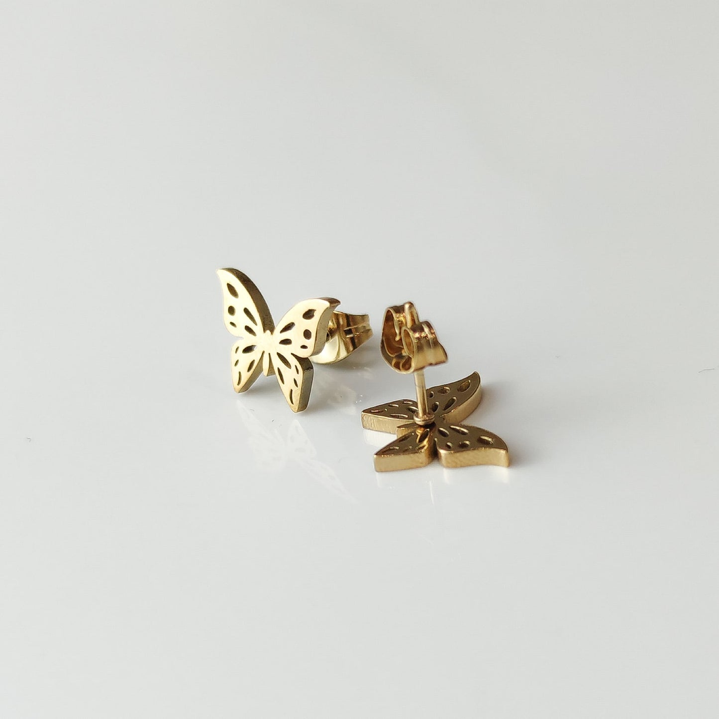 Pendientes solidarios mariposa