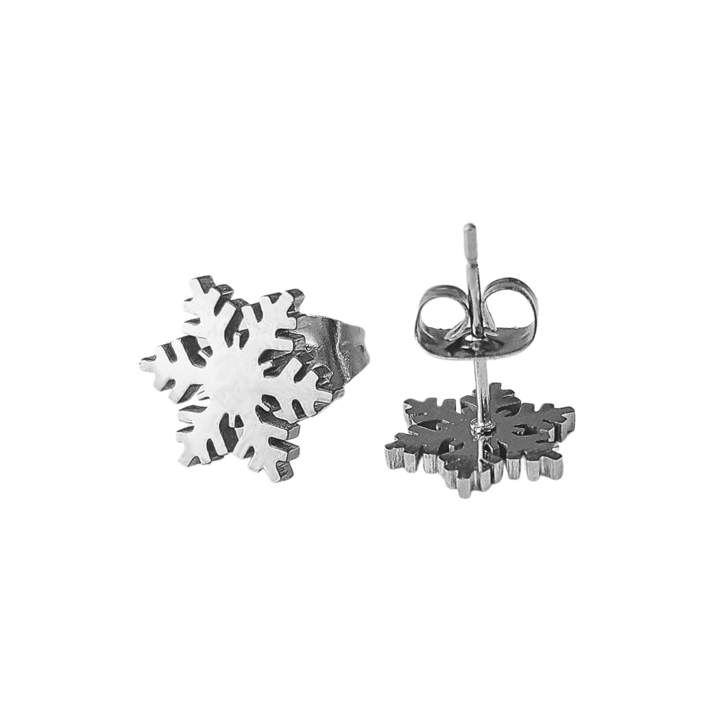 Pendientes copo de nieve