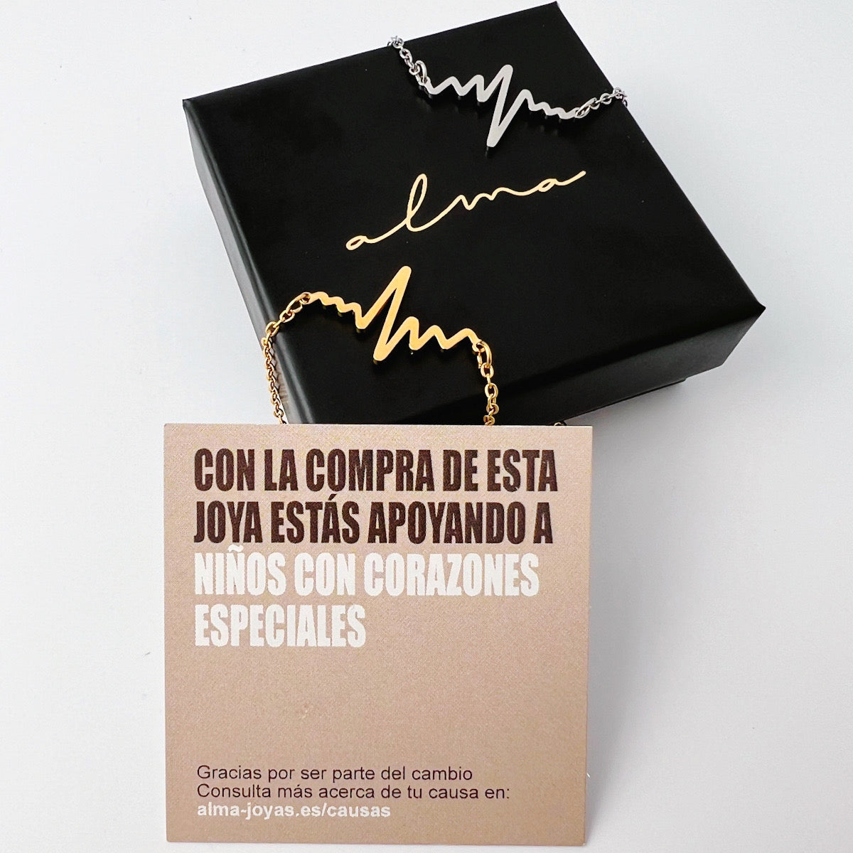 Collar latido solidario
