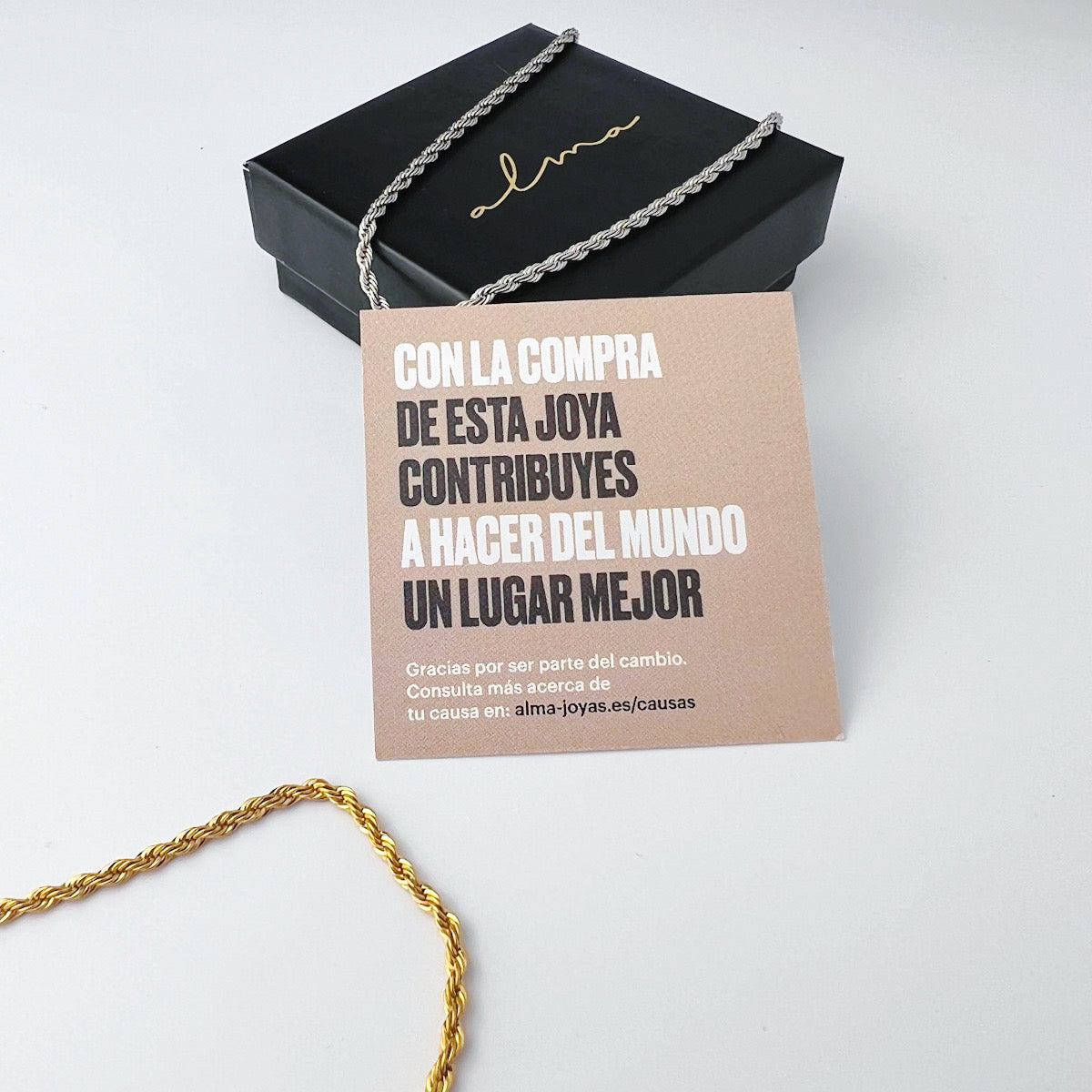 Cadena solidaria rope