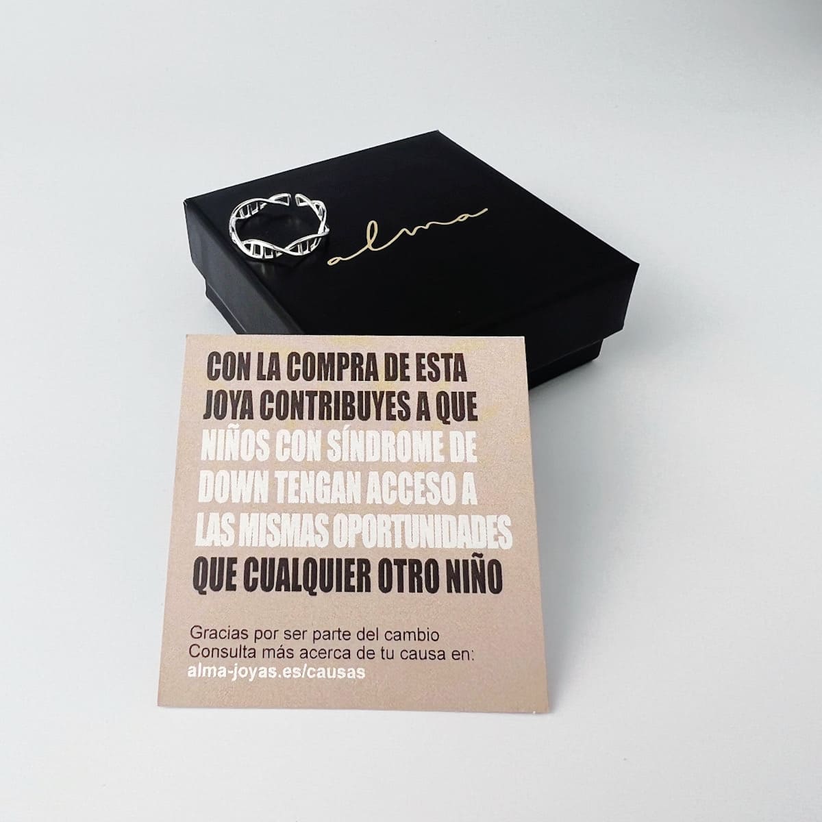 Anillo ADN solidario