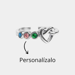 Anillo nudo personalizado