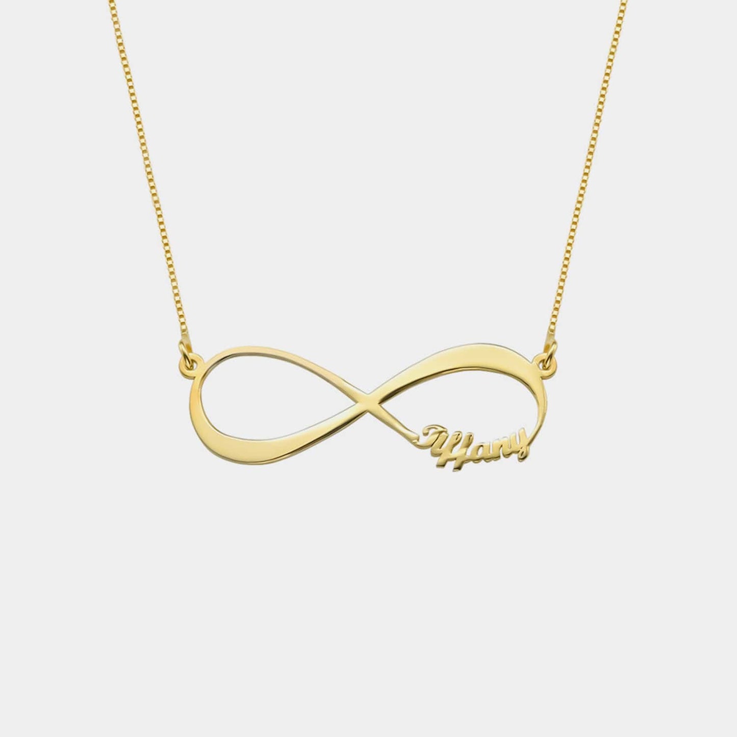 Collar infinito con nombres