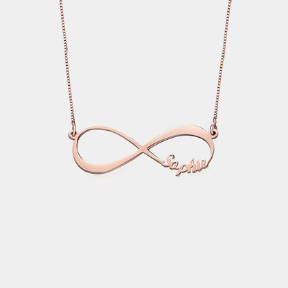 Collar infinito con nombres