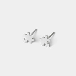 Mini pendientes Puzzle solidario