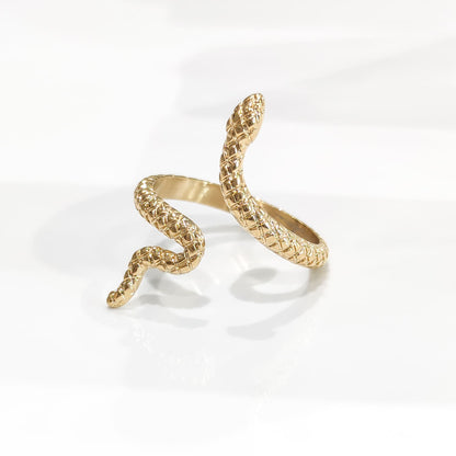 Anillo solidario serpiente