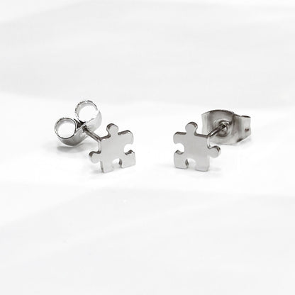 Mini pendientes Puzzle solidario