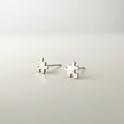 Mini pendientes Puzzle solidario