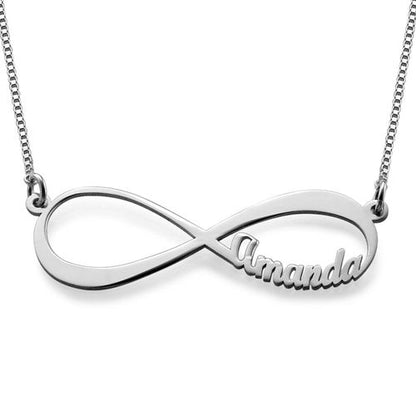 Collar infinito con nombres