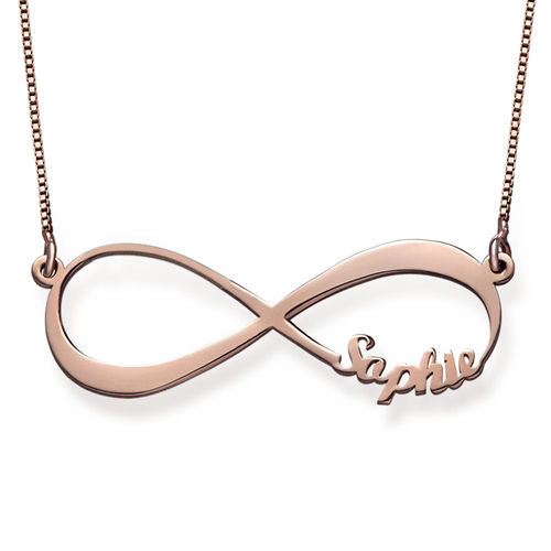 Collar infinito con nombres