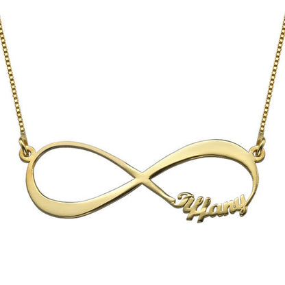 Collar infinito con nombres